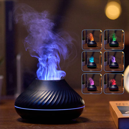 EmberGlow Flame Diffuser + Free Essential Oil Gift