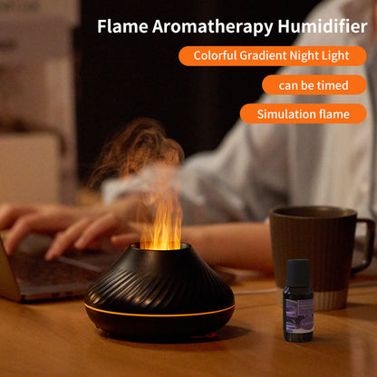 EmberGlow™ Flame Diffuser – Sleep Better, Breathe Softer