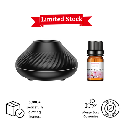 EmberGlow Flame Diffuser + Free Essential Oil Gift
