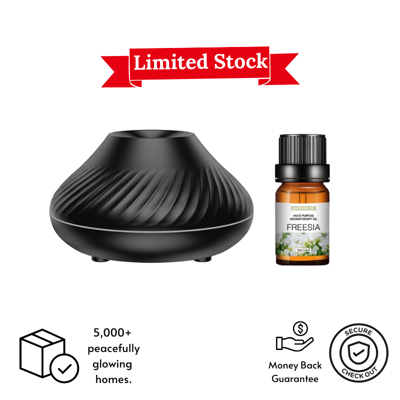 EmberGlow Flame Diffuser + Free Essential Oil Gift