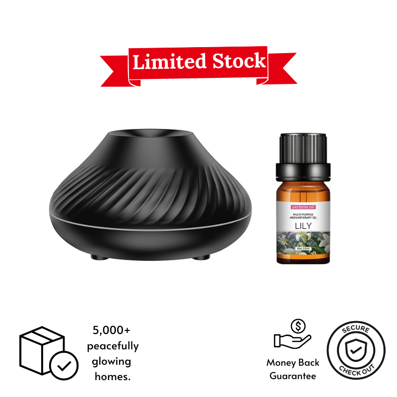 EmberGlow Flame Diffuser + Free Essential Oil Gift