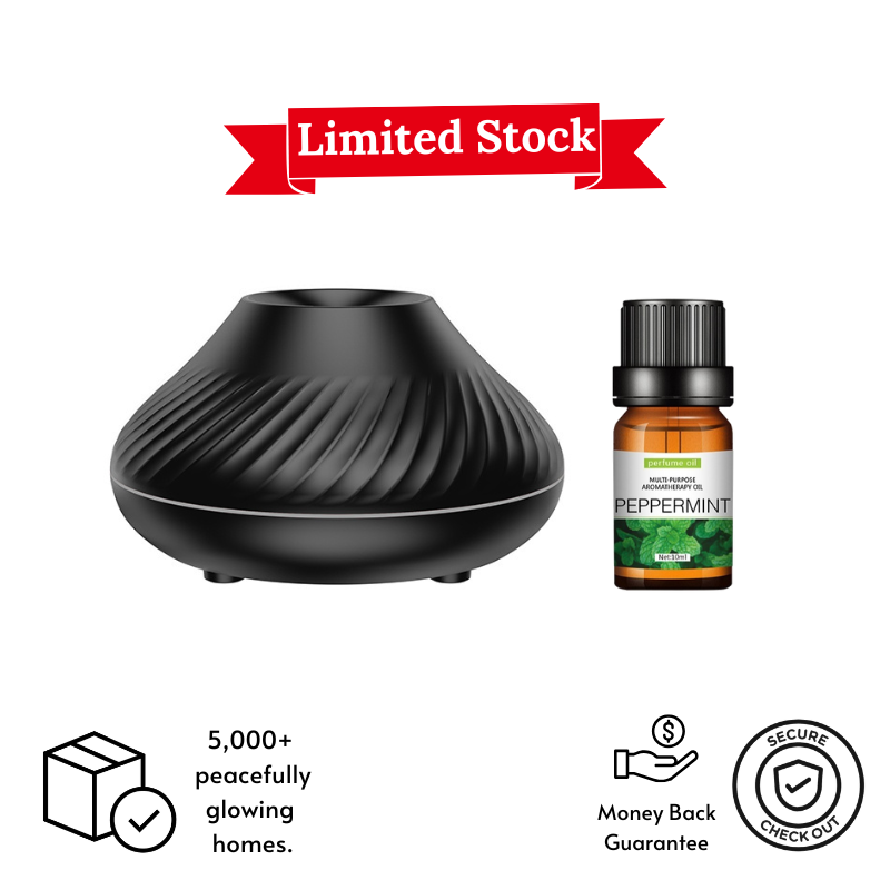 EmberGlow Flame Diffuser + Free Essential Oil Gift