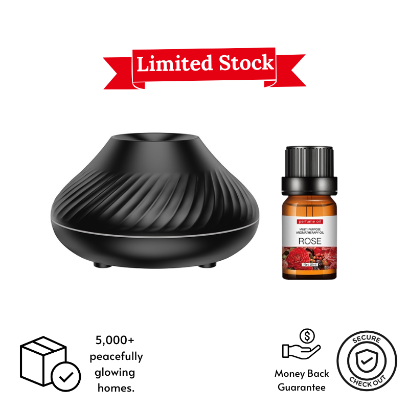 EmberGlow Flame Diffuser + Free Essential Oil Gift