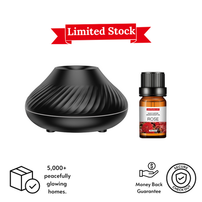 EmberGlow Flame Diffuser + Free Essential Oil Gift