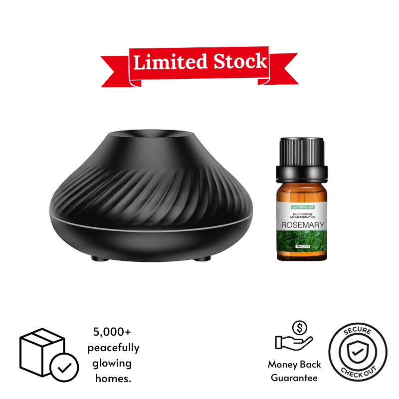 EmberGlow Flame Diffuser + Free Essential Oil Gift