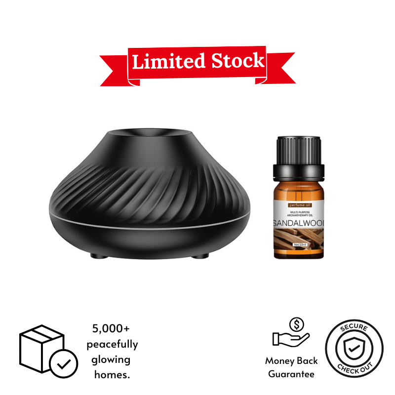 EmberGlow Flame Diffuser + Free Essential Oil Gift