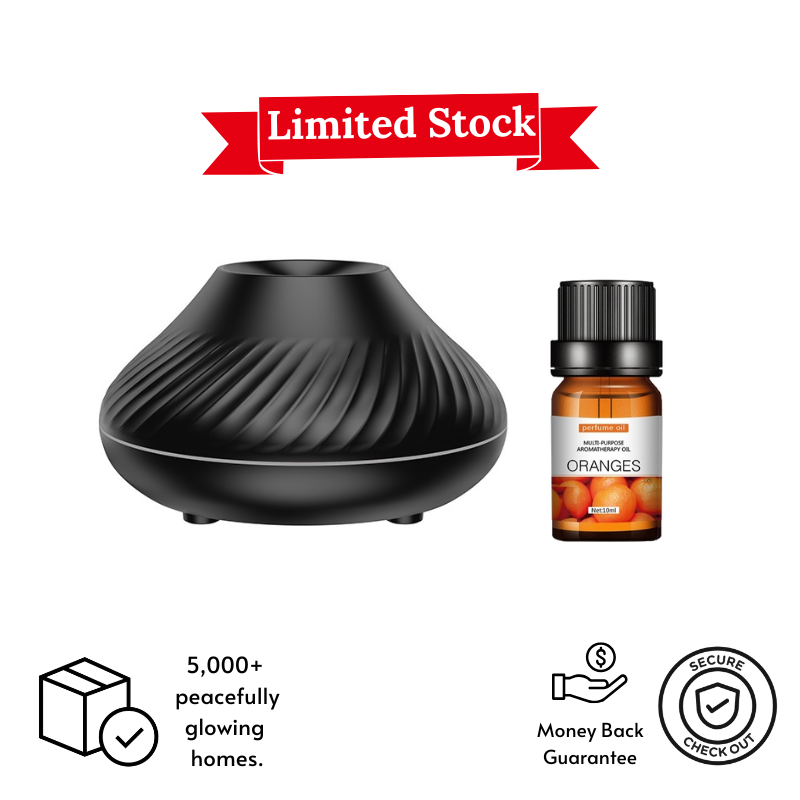 EmberGlow Flame Diffuser + Free Essential Oil Gift