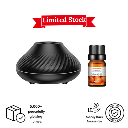 EmberGlow Flame Diffuser + Free Essential Oil Gift