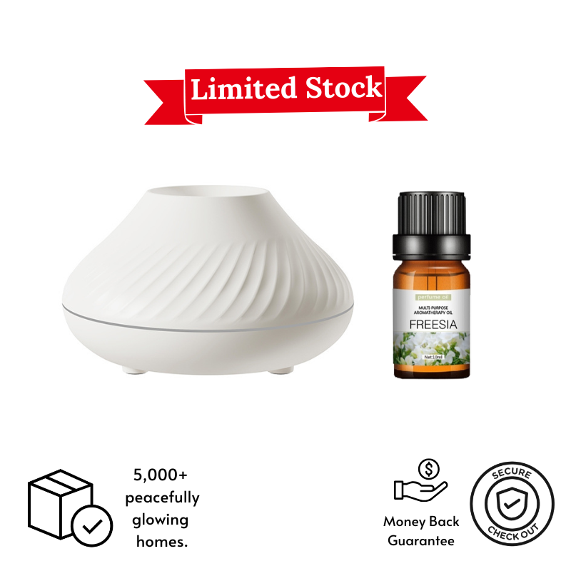 EmberGlow Flame Diffuser + Free Essential Oil Gift