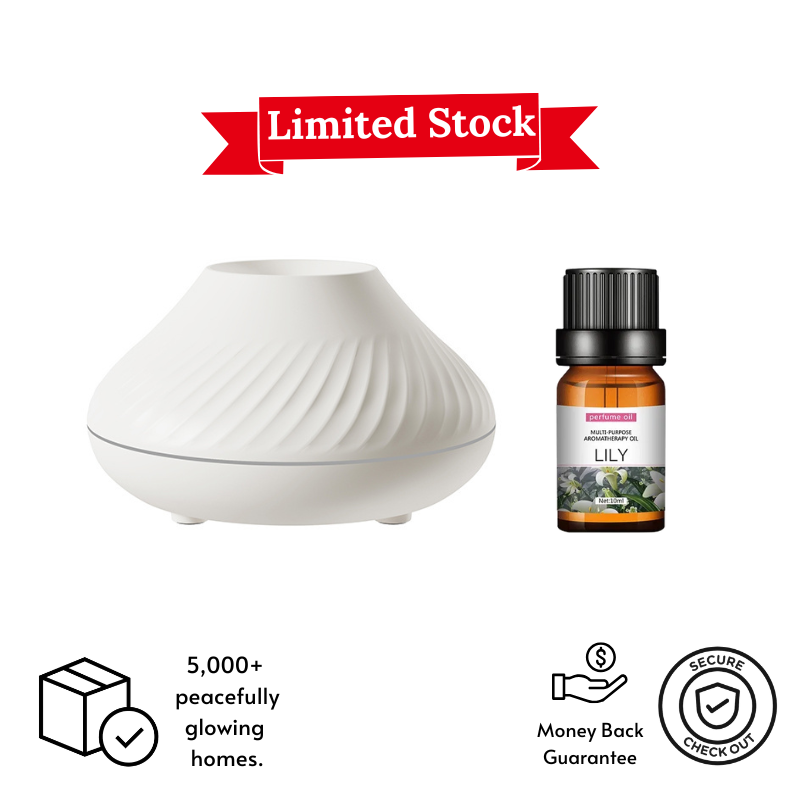 EmberGlow Flame Diffuser + Free Essential Oil Gift