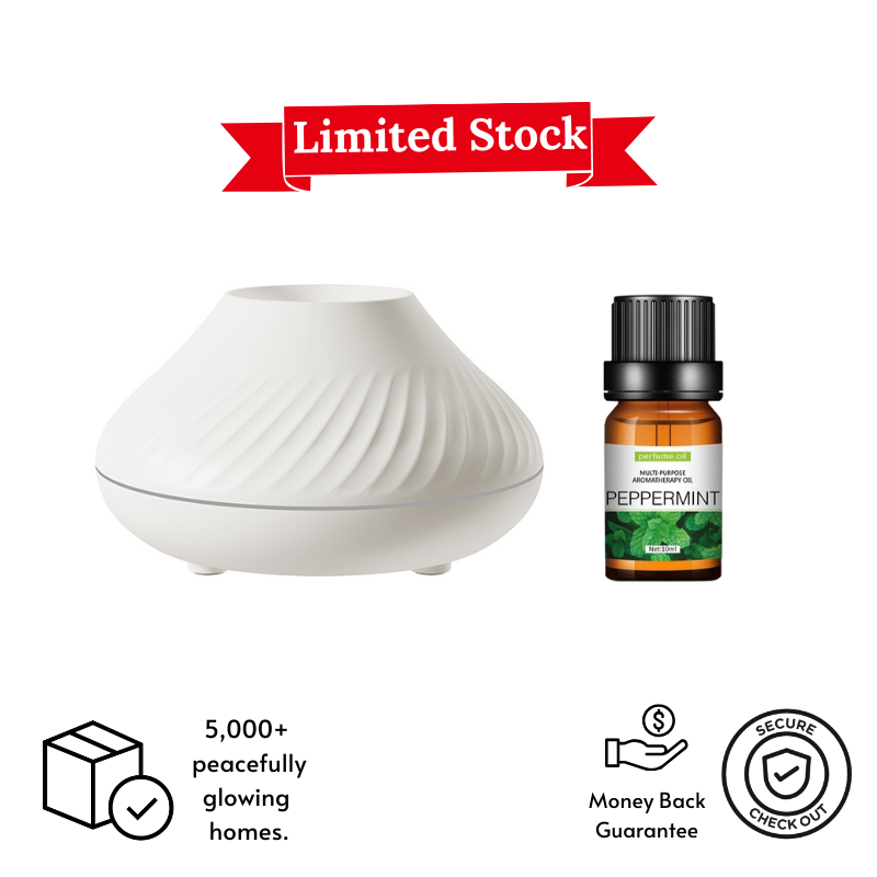 EmberGlow Flame Diffuser + Free Essential Oil Gift