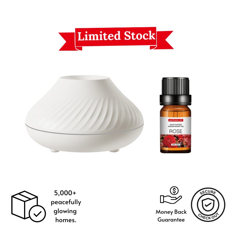 EmberGlow Flame Diffuser + Free Essential Oil Gift
