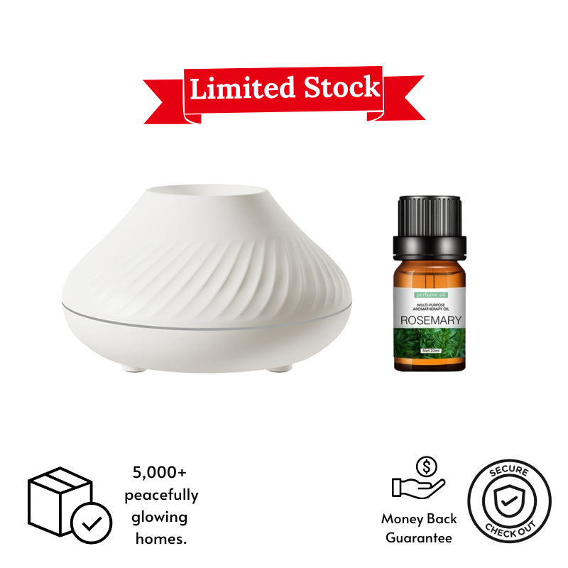 EmberGlow Flame Diffuser + Free Essential Oil Gift