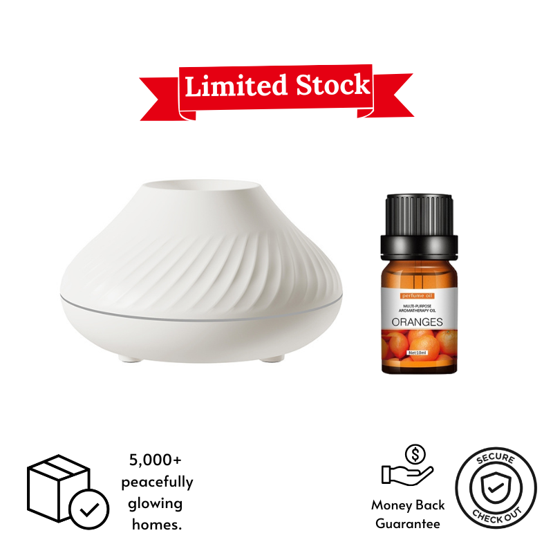 EmberGlow Flame Diffuser + Free Essential Oil Gift