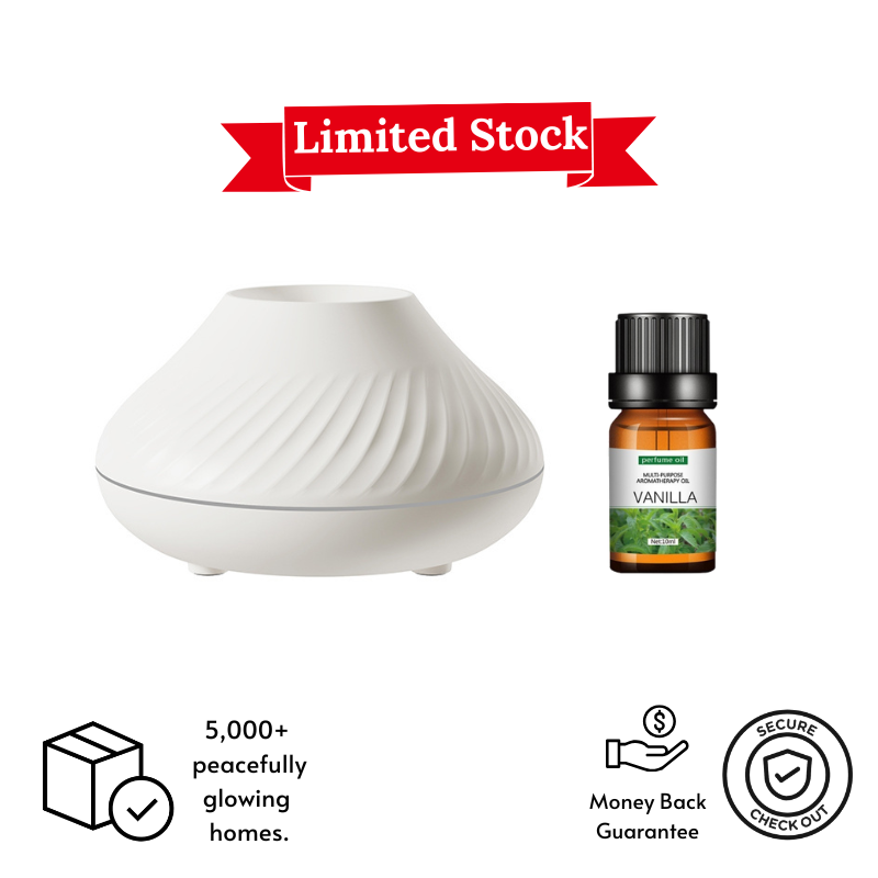 EmberGlow Flame Diffuser + Free Essential Oil Gift